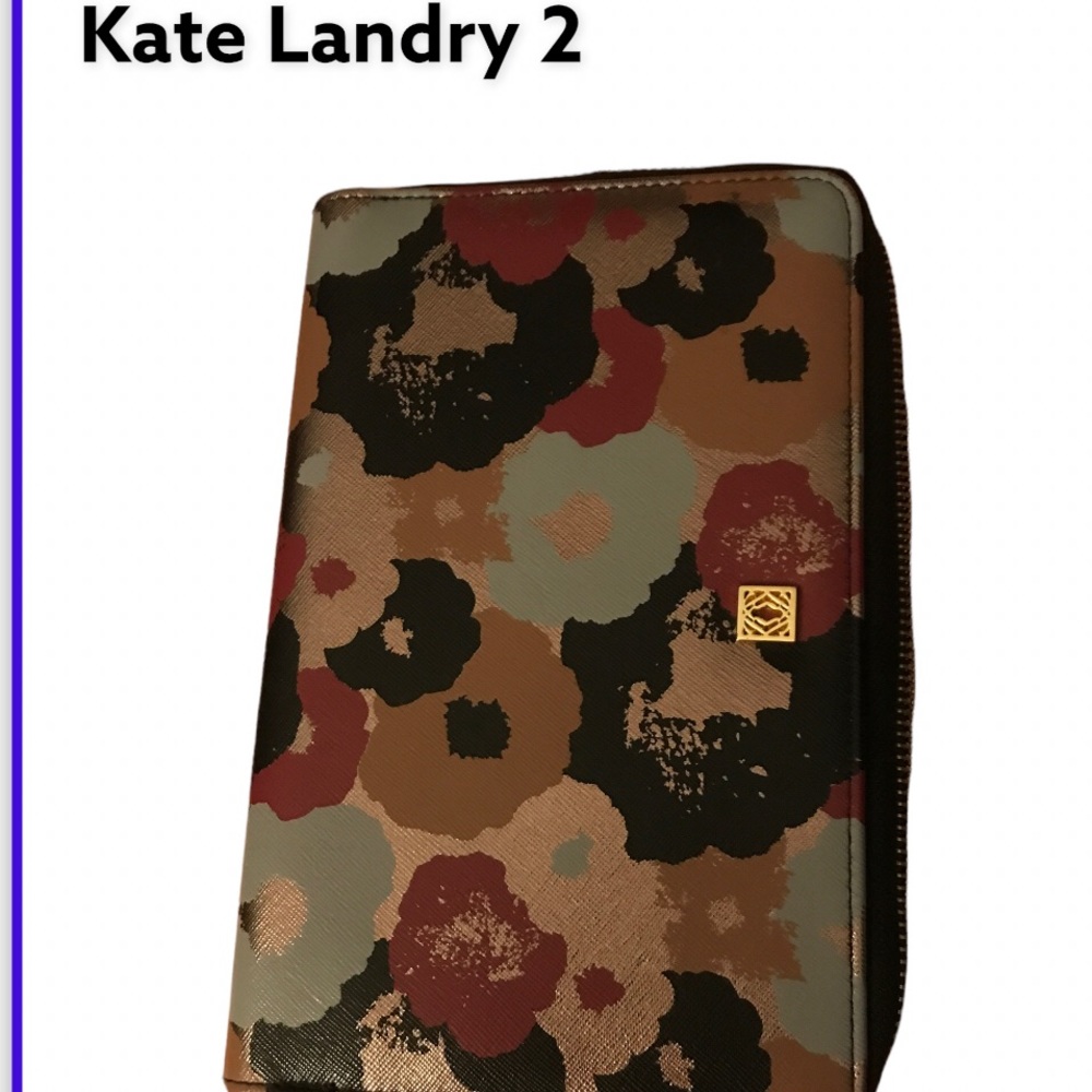 Kate Landry Card wallet. NWOT Multi color